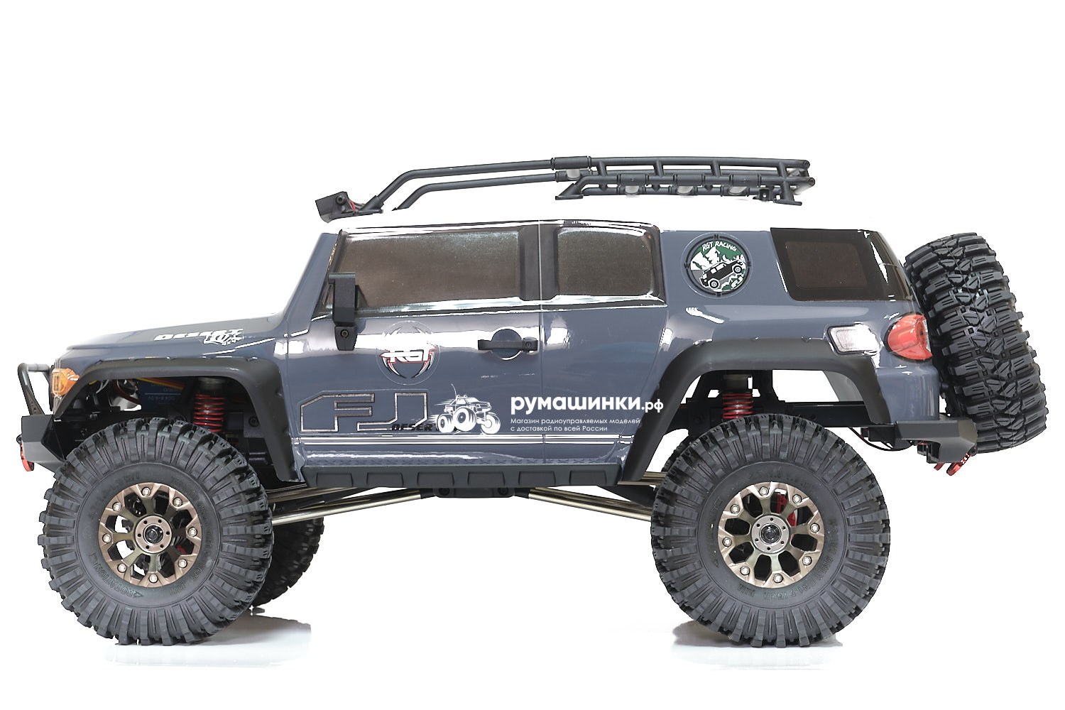 Модель трофи на радиоуправлении RGT Desert Fox Toyota Fj Cruiser 4WD RTR  масштаб 1:10 2.4G EX86120 Купить с доставкой